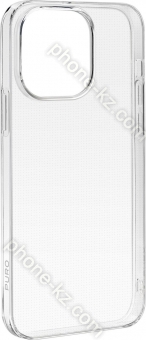 Puro 03 nude Cover for Apple iPhone 15 Pro transparent 