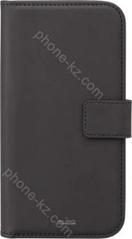Puro wallet Detachbale 2 in 1 case for Apple iPhone 15 black 