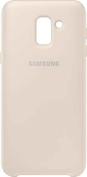 Самсунг Dual Layer Cover для Галакси J6 (2018) золотой