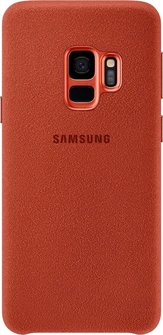 Самсунг EF-XG960AR Alcantara Cover для Галакси S9 красный