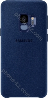 Samsung EF-XG960AL Alcantara Cover for Galaxy S9 blue 