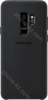 Samsung EF-XG965AB Alcantara Cover for Galaxy S9+ black 