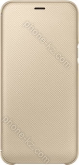 Samsung Flip wallet for Galaxy A6 (2018) gold 