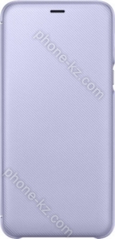 Samsung Flip wallet for Galaxy A6+ (2018) purple 