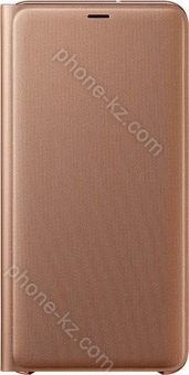 Samsung Flip wallet for Galaxy A7 (2018) gold 