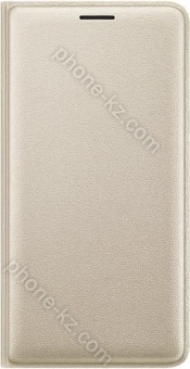 Samsung Flip wallet for Galaxy J3 gold 