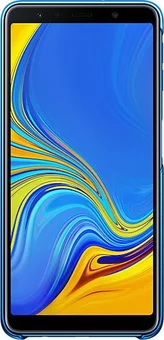 Samsung Gradation Cover для Galaxy A7 (2018) blue