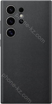 Samsung Hochuen Vegan Leather case for Galaxy S24 Ultra black 
