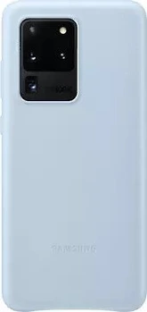 Самсунг Leather Cover для Галакси S20 Ультра синий coral