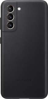 Samsung Leather Cover для Galaxy S21 черный