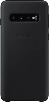 Samsung Leather Cover для Galaxy S10 черный