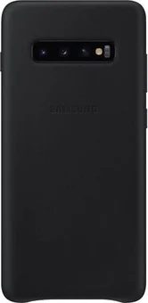 Samsung Leather Cover для Galaxy S10+ black