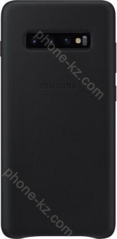 Samsung Leather Cover for Galaxy S10+ black 