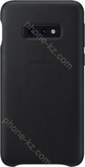 Samsung Leather Cover for Galaxy S10e black 