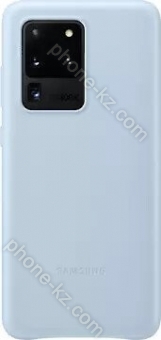 Samsung Leather Cover for Galaxy S20 Ultra blue coral 