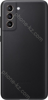 Samsung Leather Cover for Galaxy S21+ black 