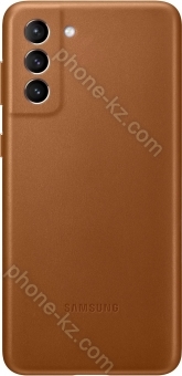 Samsung Leather Cover for Galaxy S21+ brown 