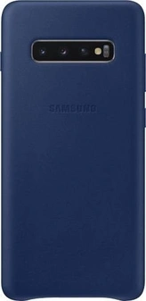 Samsung Leather Cover для Galaxy S10+ морская волна синий