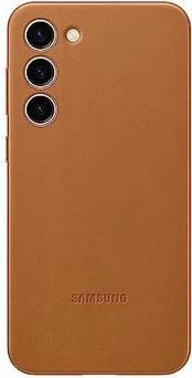 Samsung Leather case для Galaxy S23+ Camel