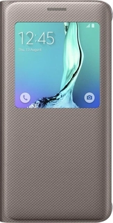 Самсунг S-View Cover для Галакси S6 Edge+ золотой