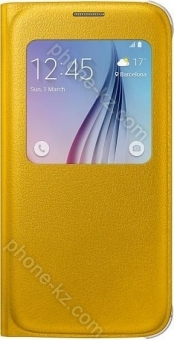 Samsung S-View Cover for Galaxy S6 yellow 