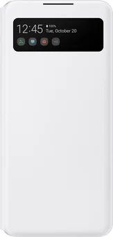 Samsung S-View wallet Cover для Galaxy A42 5G white