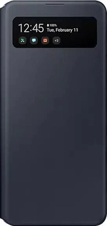 Samsung S-View wallet Cover для Galaxy A41 черный