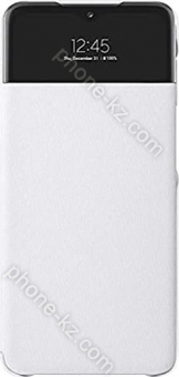 Samsung S-View wallet Cover for Galaxy A32 5G white 