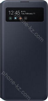 Samsung S-View wallet Cover for Galaxy A51 5G black 
