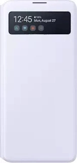 Samsung S-View wallet Cover для Galaxy Note 10 Lite белый