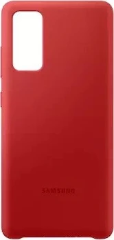Samsung Silicone Cover для Galaxy S20 FE красный