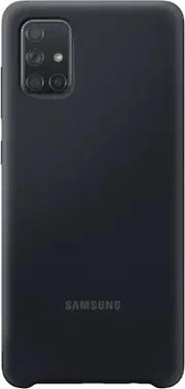 Samsung Silicone Cover для Galaxy A71 черный