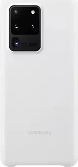 Samsung Silicone Cover для Galaxy S20 Ultra white