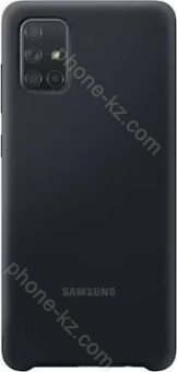 Samsung Silicone Cover for Galaxy A71 black 