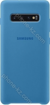 Samsung Silicone Cover for Galaxy S10+ blue 