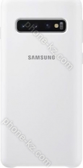 Samsung Silicone Cover for Galaxy S10 white 