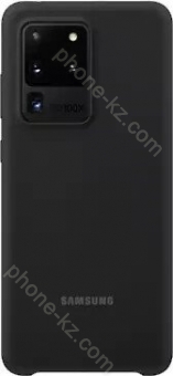 Samsung Silicone Cover for Galaxy S20 Ultra black 