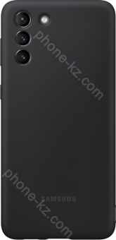 Samsung Silicone Cover for Galaxy S21+ black 
