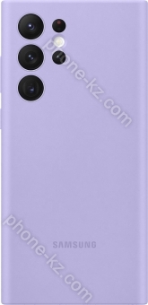 Samsung Silicone Cover for Galaxy S22 Ultra Fresh Lavender 