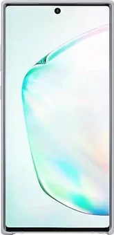 Samsung Silicone Cover для Galaxy Note 10+ silver