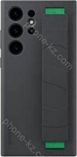 Samsung Silicone Grip case for Galaxy S23 Ultra black 