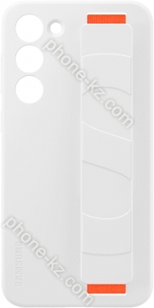 Samsung Silicone Grip case for Galaxy S23+ white 