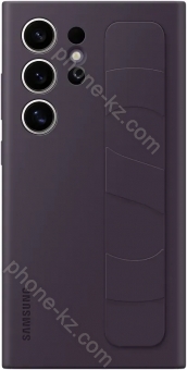 Samsung Silicone Grip case for Galaxy S24 Ultra dark violet 