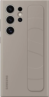 Samsung Silicone Grip case для Galaxy S24 Ultra taupe