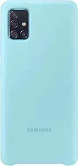 Samsung Silicone Cover для Galaxy A51 синий