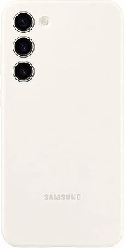 Samsung Silicone case для Galaxy S23+ Cream