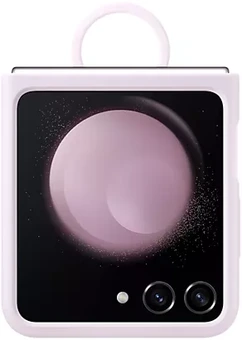Samsung Silicone case with ring для Galaxy Z Flip 5 Lavender