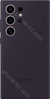 Samsung Silicone case for Galaxy S24 Ultra dark violet 