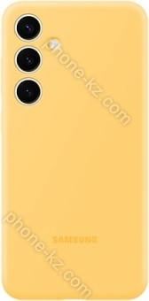 Samsung Silicone case for Galaxy S24+ yellow 
