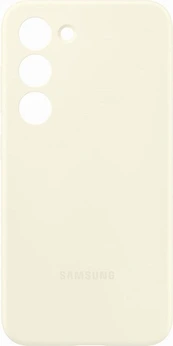Samsung Silicone case для Galaxy S23 Cream